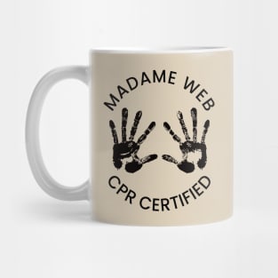 HTDGM - Madame Web - CPR Certified (dark version) Mug